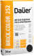 Цветная кладочная смесь Dauer BRICK.COLOR 252 армированная (для клинкера), антрацитовый, 50 кг, лето