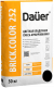 Цветная кладочная смесь Dauer BRICK.COLOR 252 армированная (для клинкера), черный, 50 кг, лето