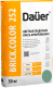 Цветная кладочная смесь Dauer BRICK.COLOR 252 армированная (для клинкера), зеленый, 50 кг, лето