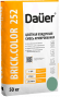 Цветная кладочная смесь Dauer BRICK.COLOR 252 армированная (для клинкера), зеленый, 50 кг, лето