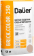 Кладочная смесь для облицовочного кирпича Dauer BRICK.COLOR 250 пудра, армированная, 50 кг, лето