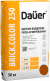 Кладочная смесь для облицовочного кирпича Dauer BRICK.COLOR 250 терракотовый, армированная, 50 кг, лето