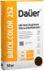 Цветная кладочная смесь Dauer BRICK.COLOR 252 армированная (для клинкера), шоколадный, 50 кг, лето