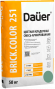 Смесь кладочная цветная армированная DAUER BRICK.COLOR 251, зеленый, 50 кг, лето Смесь кладочная цветная армированная DAUER BRICK.COLOR 251, зеленый, 50 кг, лето