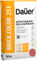Смесь кладочная цветная армированная DAUER BRICK.COLOR 251, красный, 50 кг, лето Смесь кладочная цветная армированная DAUER BRICK.COLOR 251, красный, 50 кг, лето