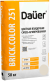 Смесь кладочная цветная армированная DAUER BRICK.COLOR 251, светло-бежевый, 50 кг, лето