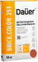 Смесь кладочная цветная армированная DAUER BRICK.COLOR 251, кирпичный, 50 кг, лето Смесь кладочная цветная армированная DAUER BRICK.COLOR 251, кирпичный, 50 кг, лето
